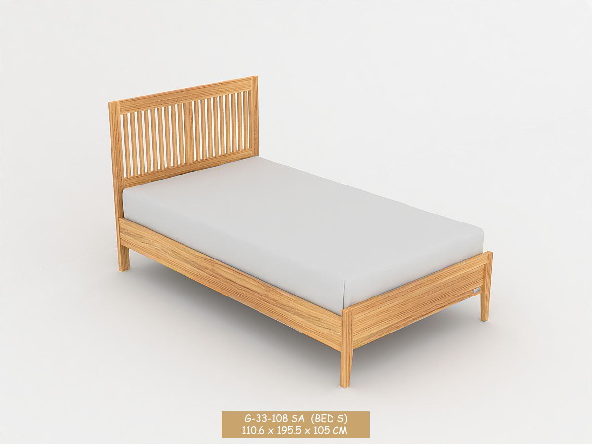 吉森床台(3.5*6.2)｜臥室家居 / 床架｜歐克斯柚木家具