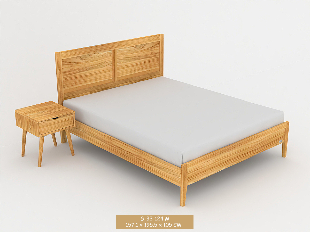 MIKA床台(5*6.2)｜臥室家居 / 床架｜歐克斯柚木家具