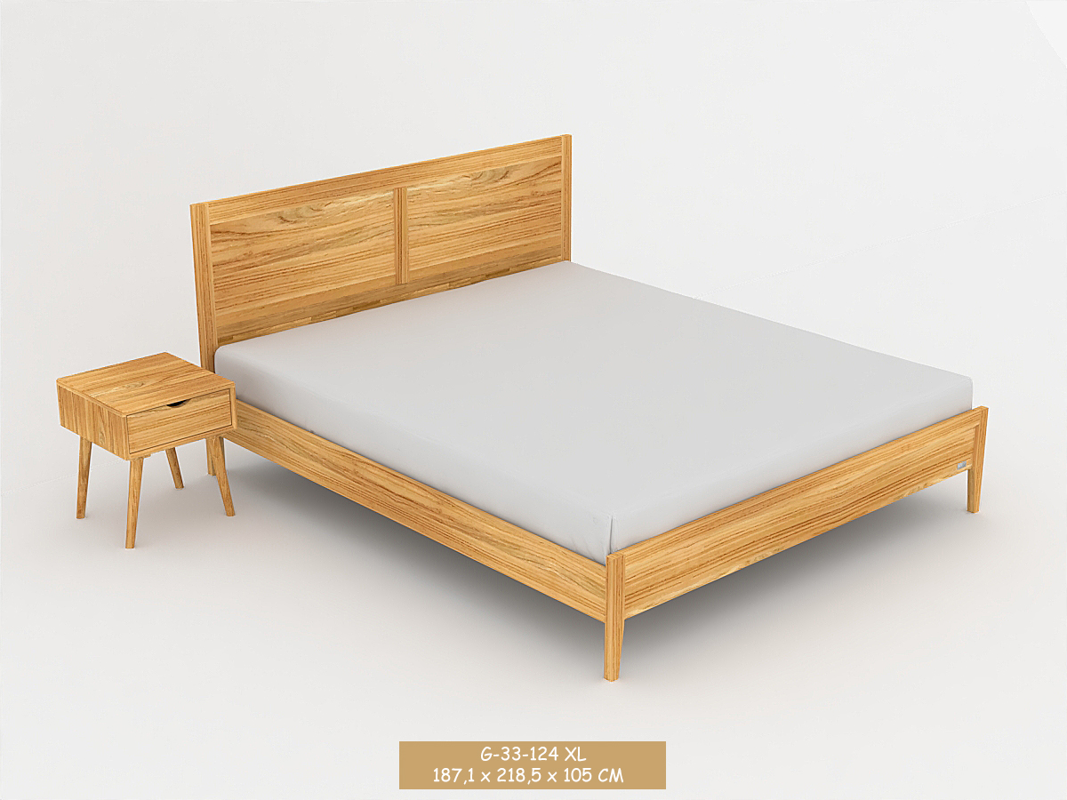MIKA床台(6*7)｜臥室家居 / 床架｜歐克斯柚木家具